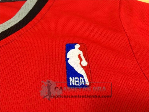 Camiseta Manga Corta Bulls Jordan Rojo